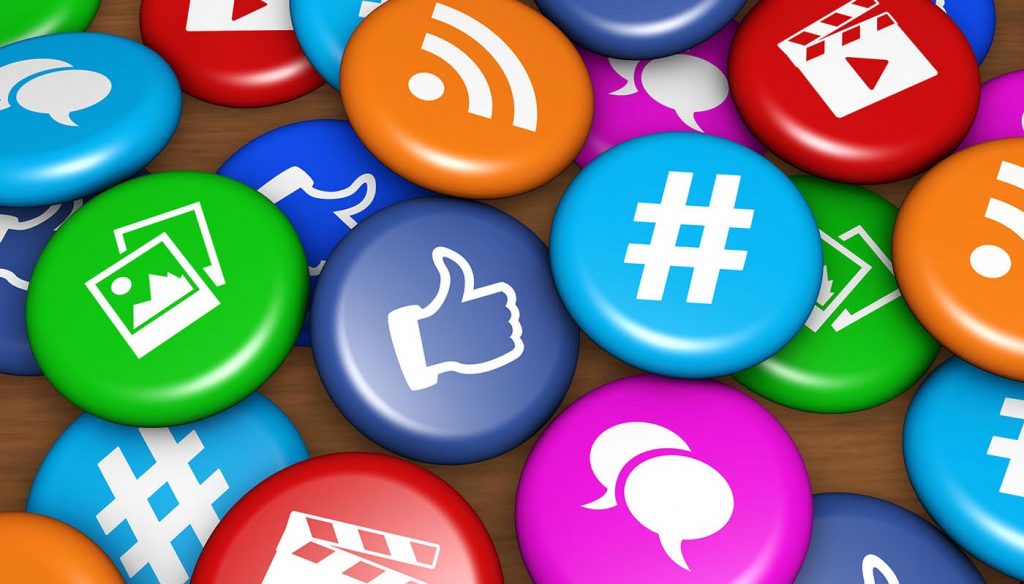 Social Media Icons Badges